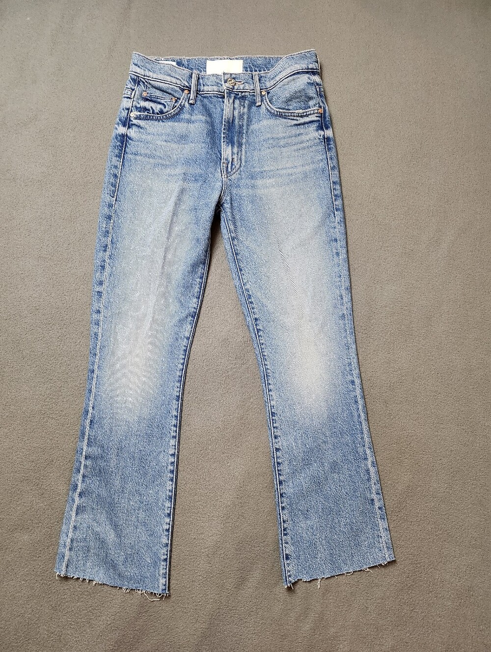 MOTHER Denim: The Insider Flood. Cropped Sz 26 Pysch!